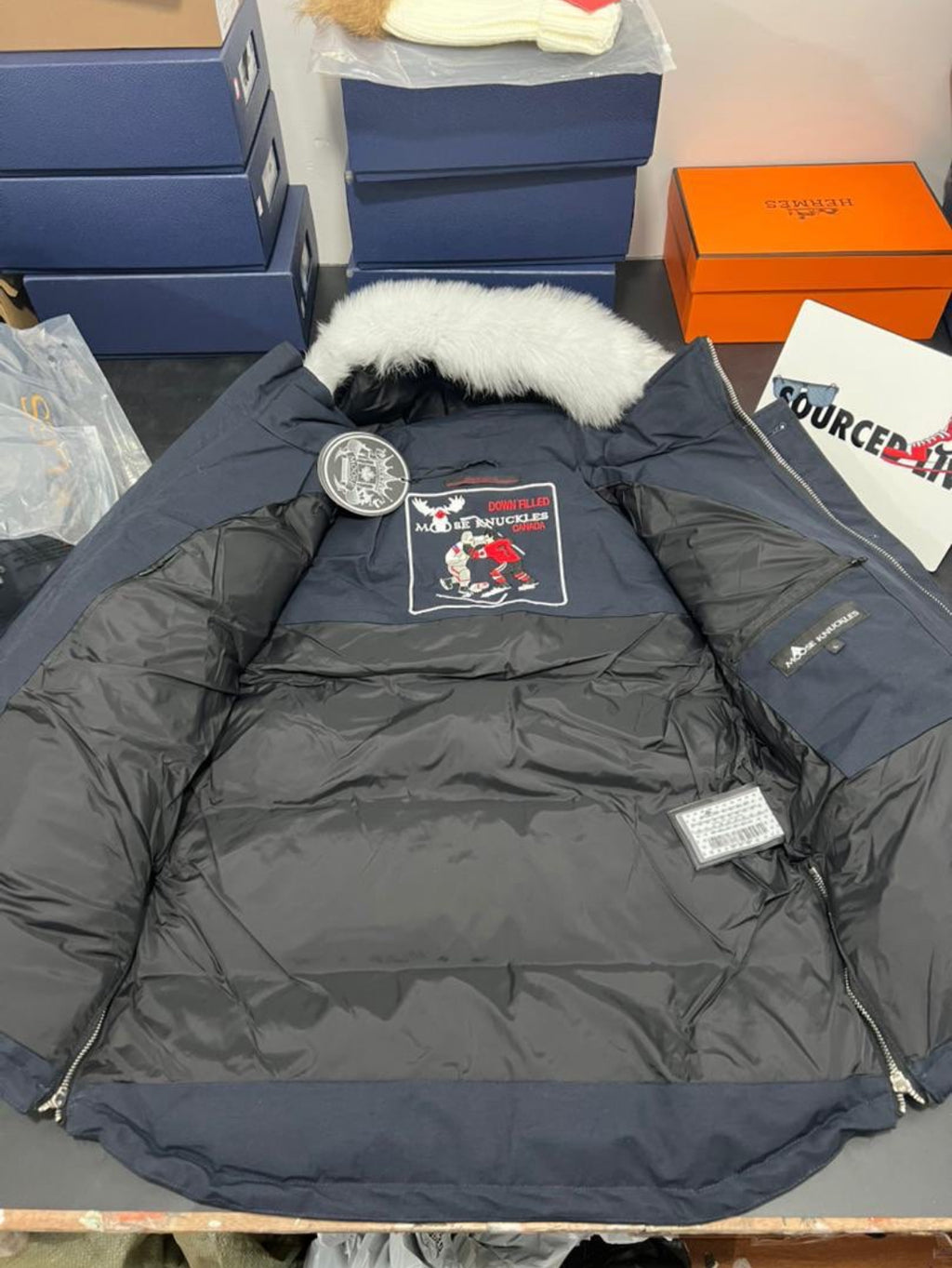 Moose Knuckles Men Down Jacket