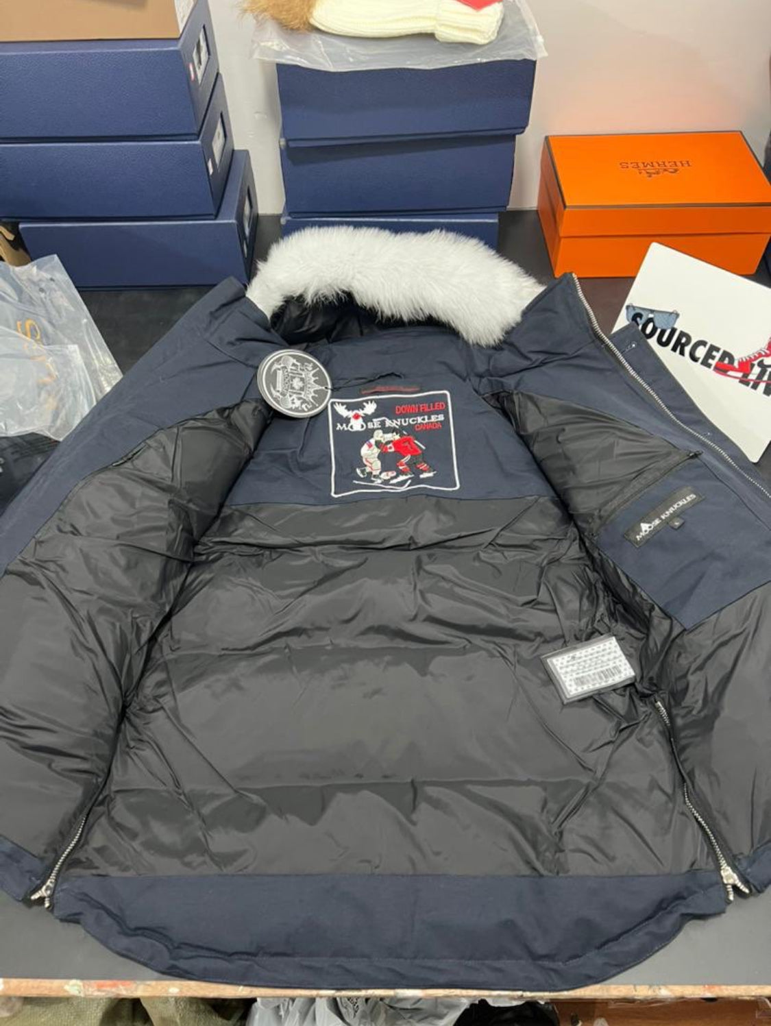 Moose Knuckles Men Down Jacket