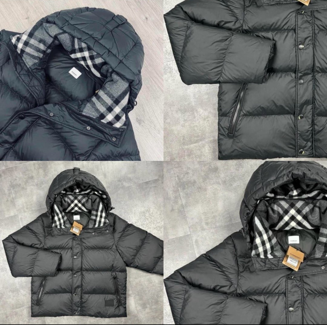 Burberry Detatchable Sleeves Puffer