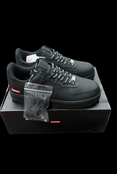 Nike Supreme Black Air Force 1